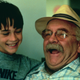 Ultimate 1980s kid actor Barret Oliver along with Wilford Brimley in Cocoon.
